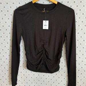 Body Athletic top long sleeve black sz m